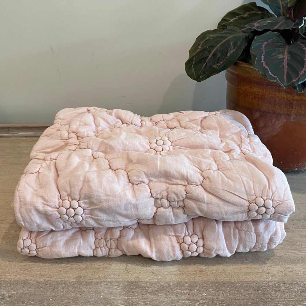 Pink 100% Cotton Standard Pillowcases Set